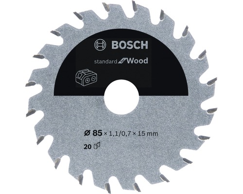 Sågklinga BOSCH Standard for Wood 85x15mm 20T