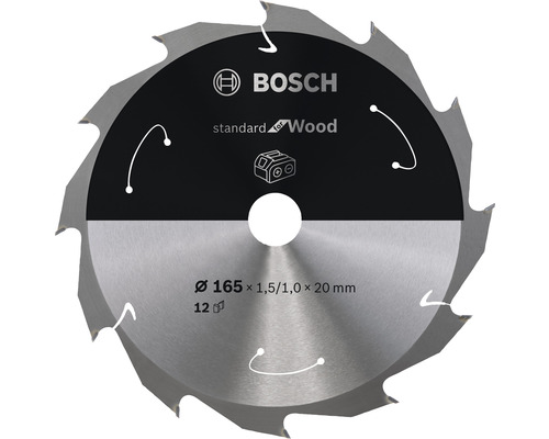 Bosch sågklinga, diameter 165 millimeter, för trä