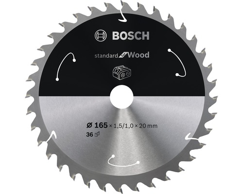 Sågklinga BOSCH Standard for Wood H Ø 165x20mm T36