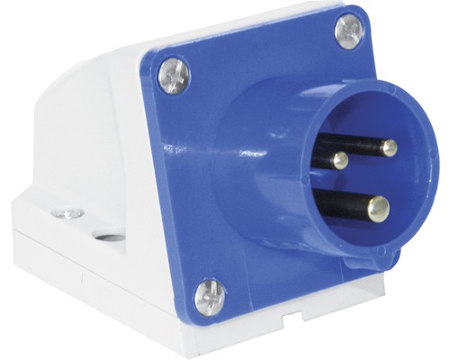 Infälld kontakt för elanslutning