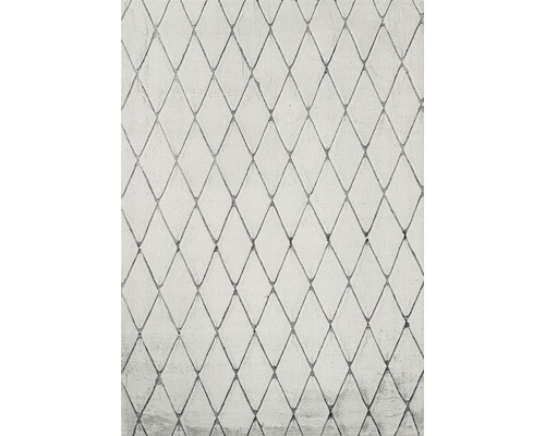 Matta Romance Cutout Raute grå 160x230cm