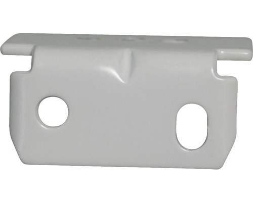 Metallfäste med två hål för montering