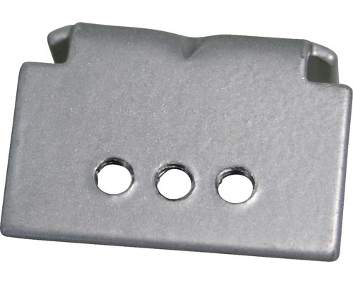 Metallbeslag med tre hål