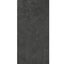 Mörkt golvplatta med stenutseende för inomhus och utomhus.