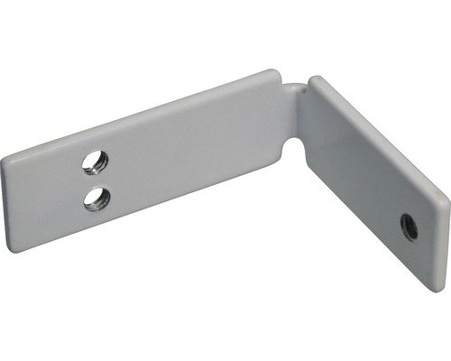 Metallvinkel med skruvhål