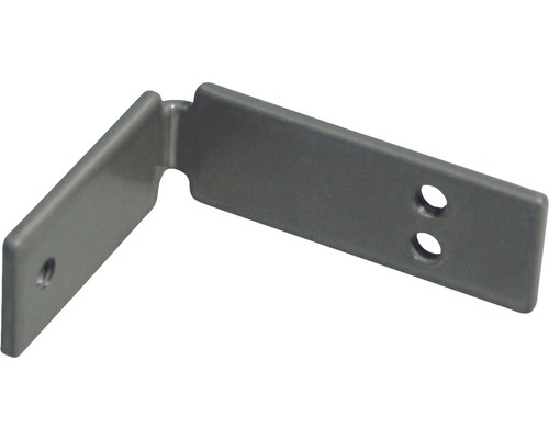 Vinkelbeslag med skruvhål