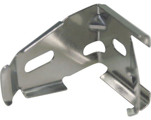 Metallvinkelbeslag med utskärningar