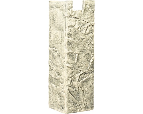 Hörnmodul med bergsstruktur för terrariumdesign