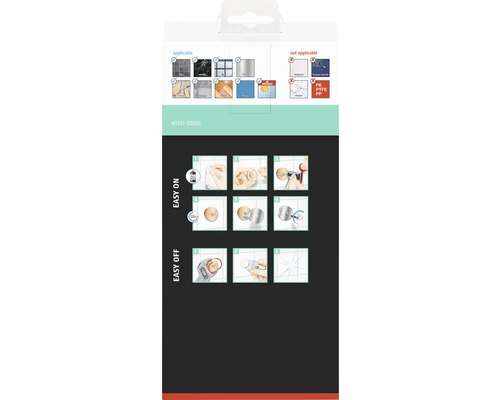 Instruktioner för att fästa och ta bort en fästlösning