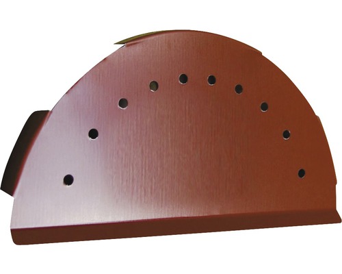 Takränneskydd av metall med hål