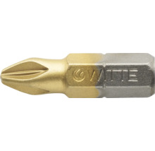 Bits WITTE Titan 2-pack ¼" 25mm Pozidriv PZ 2