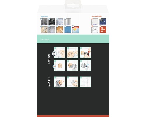 Instruktioner för fastsättning och borttagning av produkten