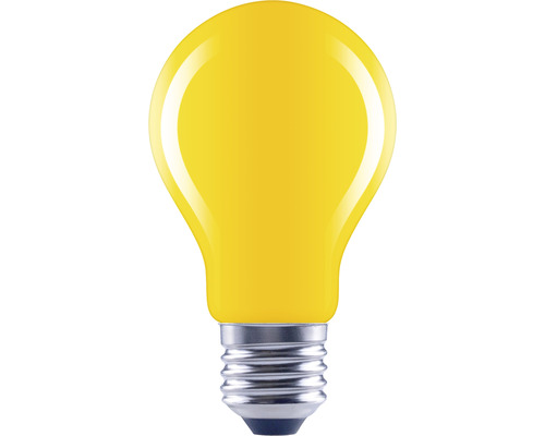 Normallampa FLAIR LED A60 E27 4W gul Gul glödlampa