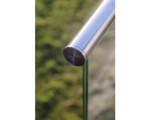 Detaljvy av en handledare i rostfritt stål