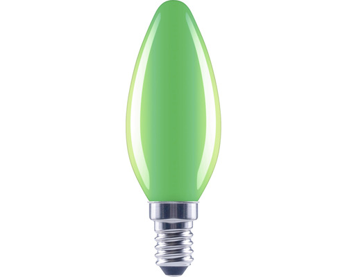 Kronljus FLAIR LED C35 E14 2W grön