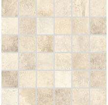 Beige mosaikplatta av fin keramisk
