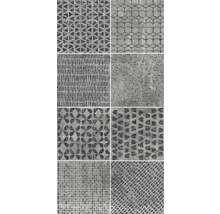 Kakelmönster med geometriska och abstrakta mönster