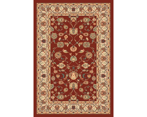 Matta med blommönster