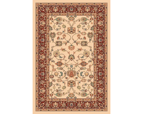 Matta med blommönster och kant