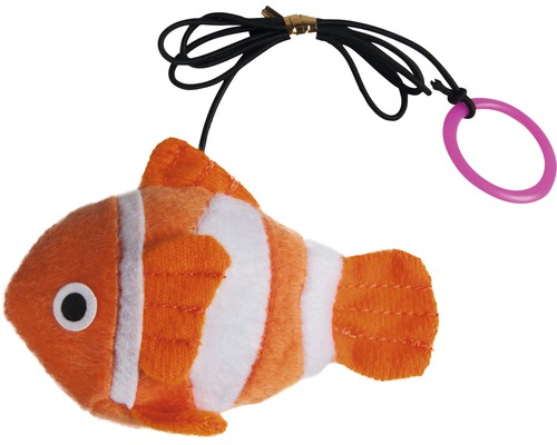 Kattleksak KARLIE fisk Nemo med kattmynta 9cm Kattleksak KARLIE fisk Nemo med kattmynta 9cm