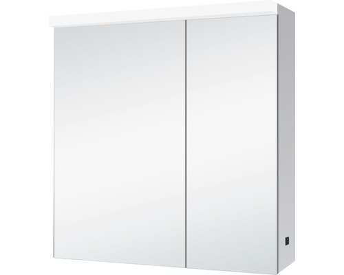 Spegelskåp med två dörrar för badrummet