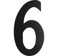 Husnummer 6 av metall