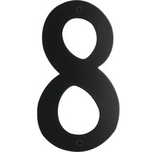 Husnummer 8 av metall