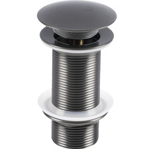 Tvättställsventil med en rund, platt stängningspropp