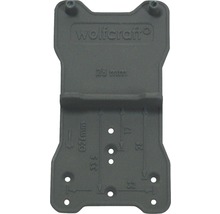 Wolfcraft Logo Borrmall för beslag med måttangivelser