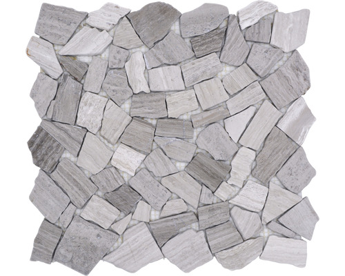 Mosaik natursten CIOT 30/2012 30,5x32,2 cm pastellbeige/grå