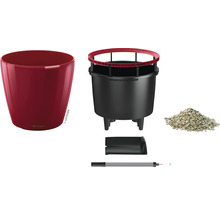 Självvattnande blomkruka LECHUZA Classico LS plast Ø43x40cm röd inkl. substrat