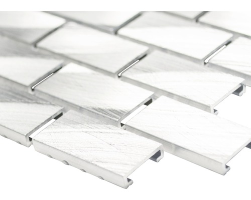 Mosaikplatta av aluminium