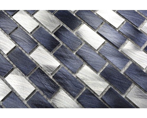 Mosaikplattor i fiskbensmönster