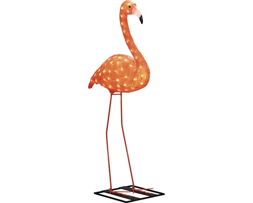 Flamingo KONSTSMIDE 96 bärnstensfärgade LED akryl 54x110x20cm IP44