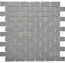 Mosaikplatta i tegelstensdesign för vägg och golv