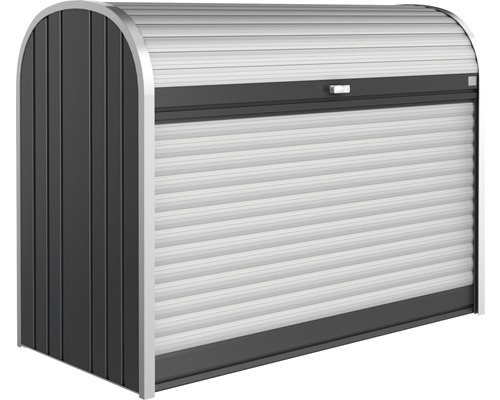 Trädgårdsskåp med rulljalusi för utomhusbruk