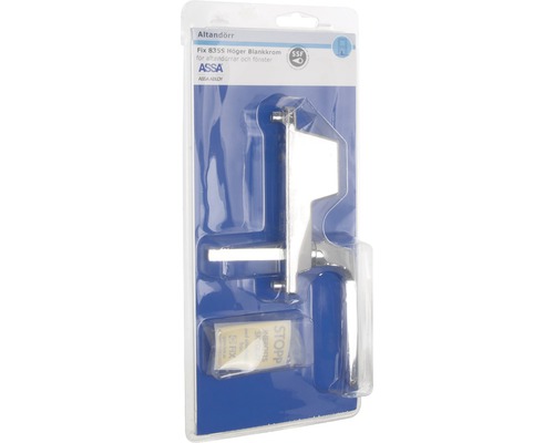 Altandörrshandtag ASSA ABLOY höger 835S krom Altandörrshandtag ASSA ABLOY höger 835S krom