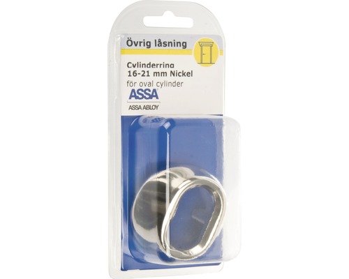ASSA ABLOY Cylinderring 16-21 mm nickel ASSA ABLOY Cylinderring 16-21 mm nickel