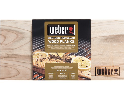 Weber Western Red Cedar träplankor för grillning
