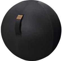 Svart sittboll med handtag