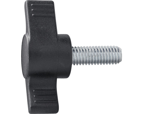 Rändelskruv med gänga