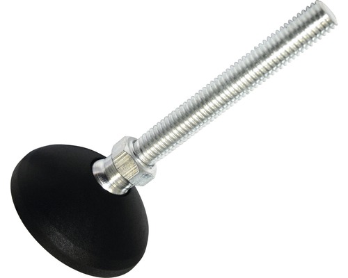 Justerbar fot med gänga