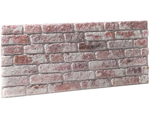 Dekorativ skiva med tegelmotiv för inredning