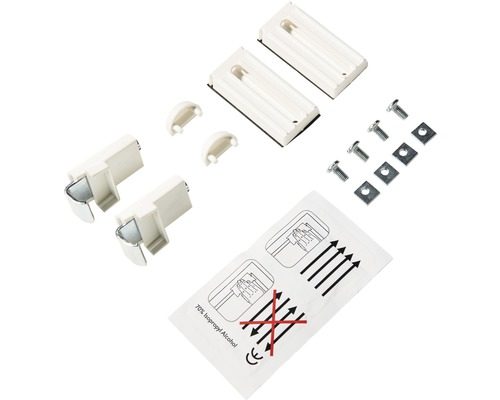 Fästmaterial för infraröda kabiner