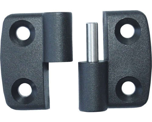 Gångjärn i plast med stift