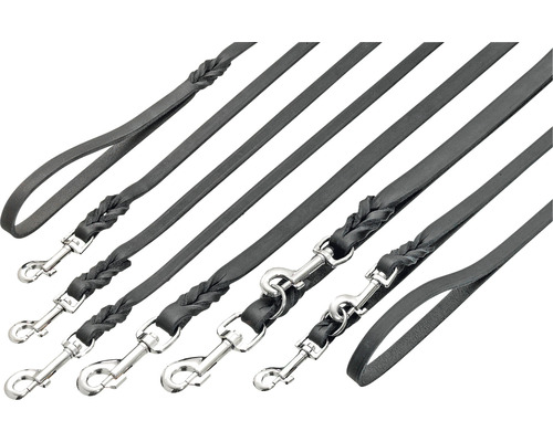 Hundkoppel KARLIE Rondo 16mm 2m svart Hundkoppel KARLIE Rondo 16mm 2m svart