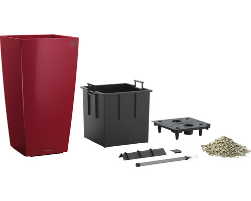 Blomkruka med bevattningssystem och tillbehör