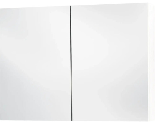 Spegelskåp DIFFERNZ Somero vit högglans 60x66 cm-0