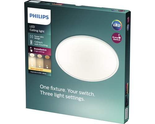 Philips LED-taklampa i produktförpackning