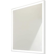 Spegel med belysning CORDIA classic line vit 65x60 cm LED